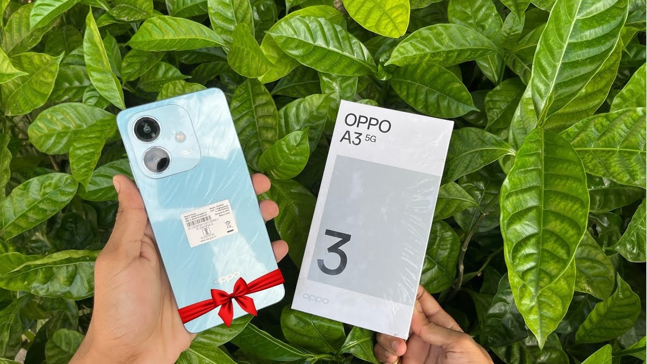 أوبو تنافس الكل بهاتفها كينج الفئة الاقتصادية هاتف Oppo A3 الأكثر مبيعاً شبيه الآيفون بأداء وبطارية ضخمة